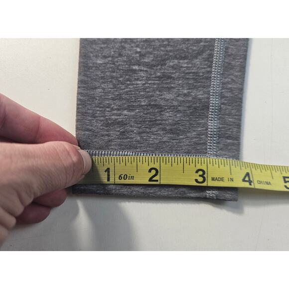 Lululemon 4 grey full length Ankle stretch SOFT basic minimalist leggings active - Picture 9 of 9